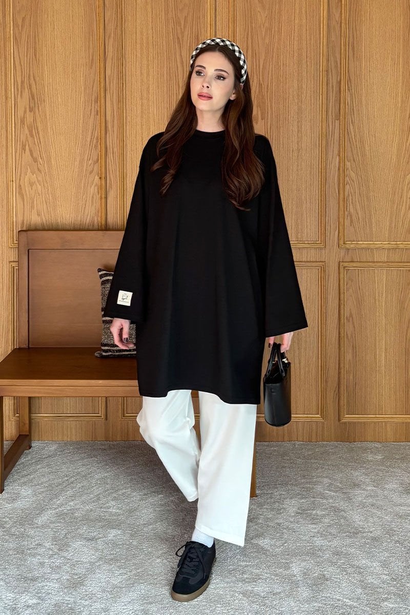 Siyah Body Tunik