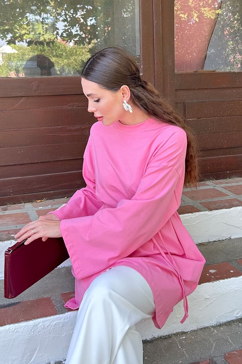 Pembe Body Tunik
