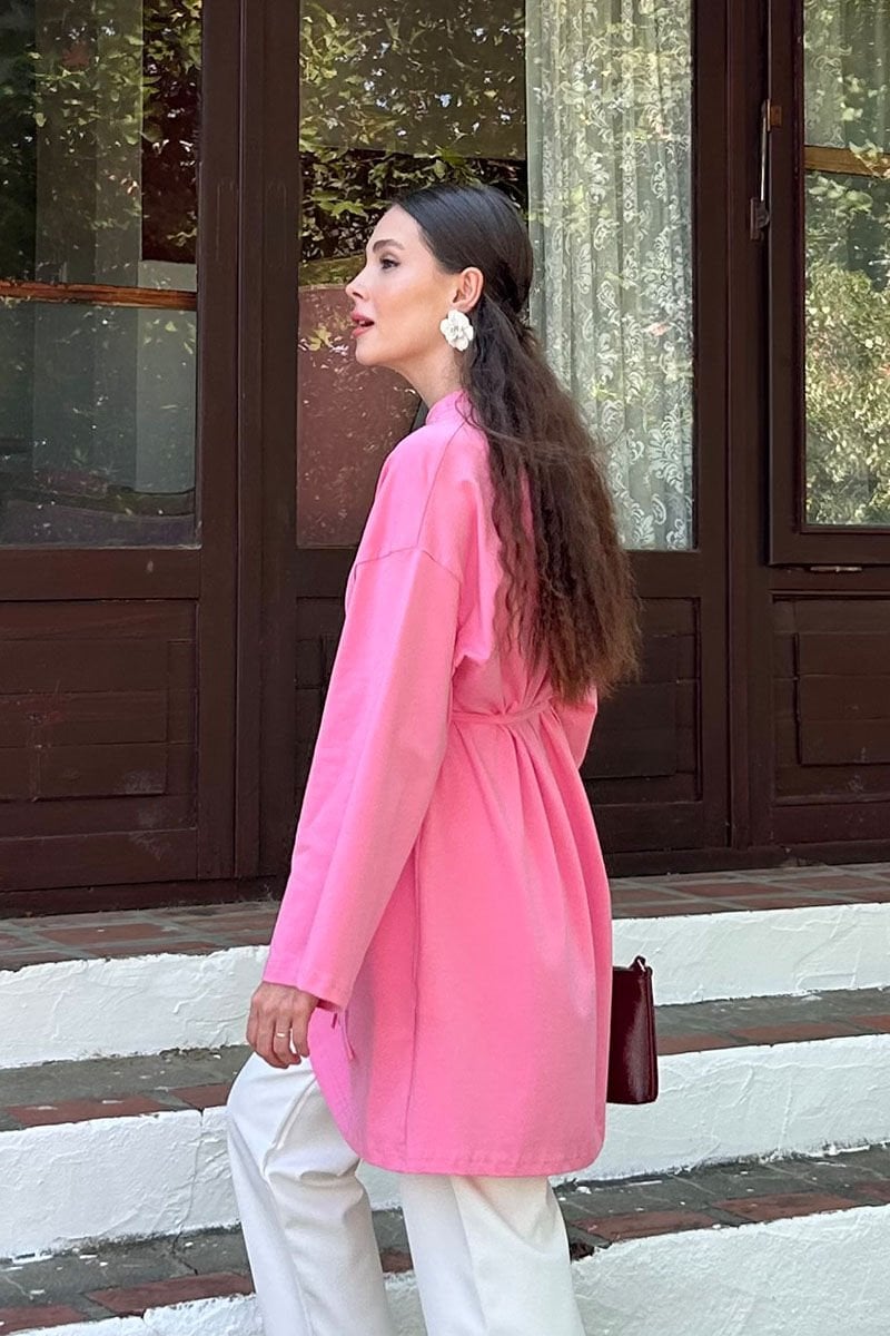 Pembe Body Tunik