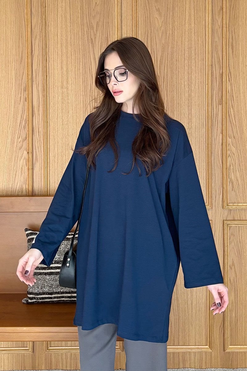 Lacivert Body Tunik