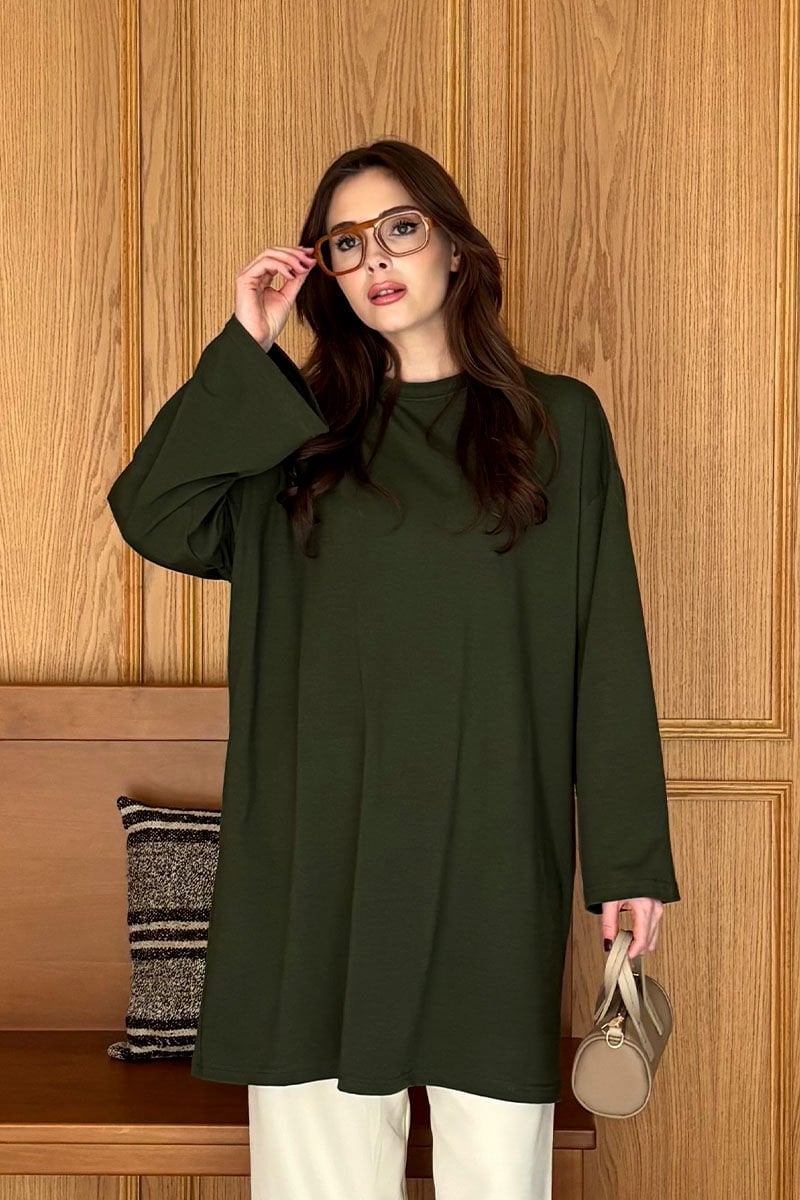 Haki Body Tunik