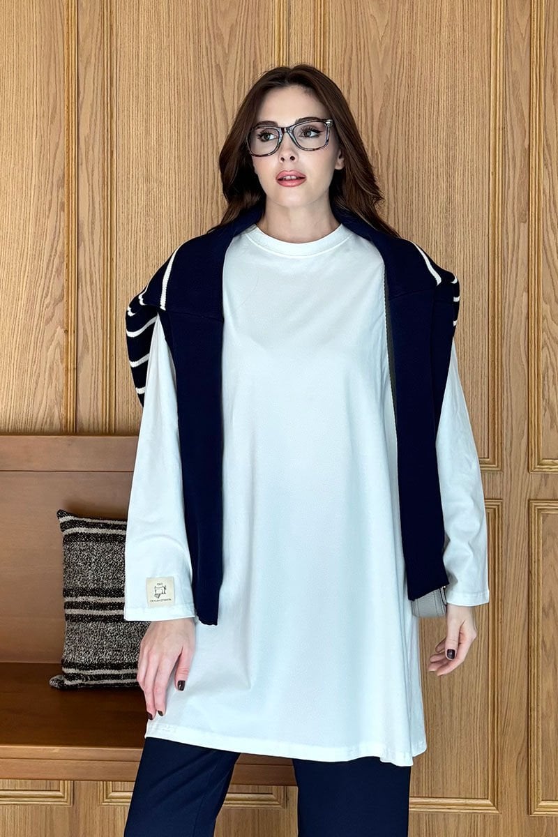 Ekru Body Tunik