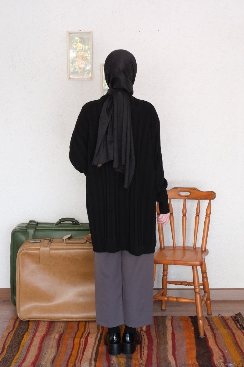 Siyah Triko Tunik