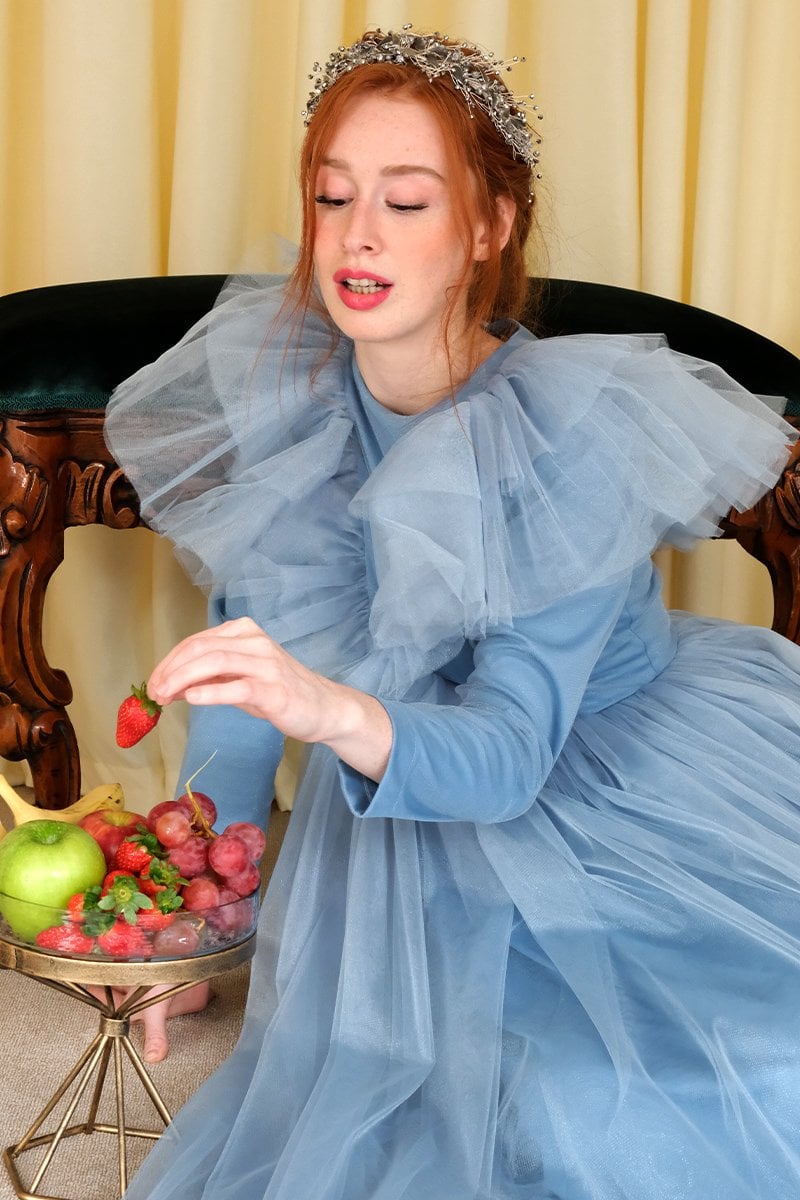 Bebe Mavisi Prenses Abiye