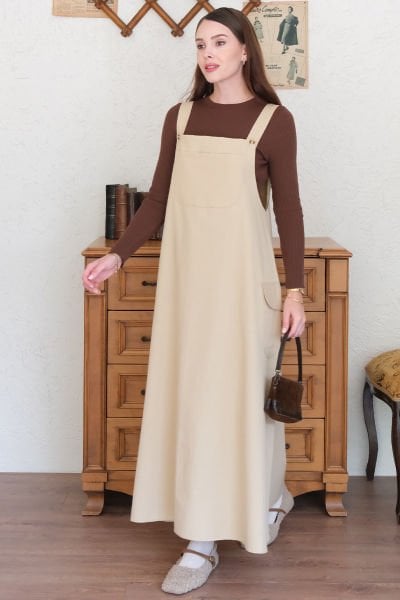 Krem Keten Etekli Salopet