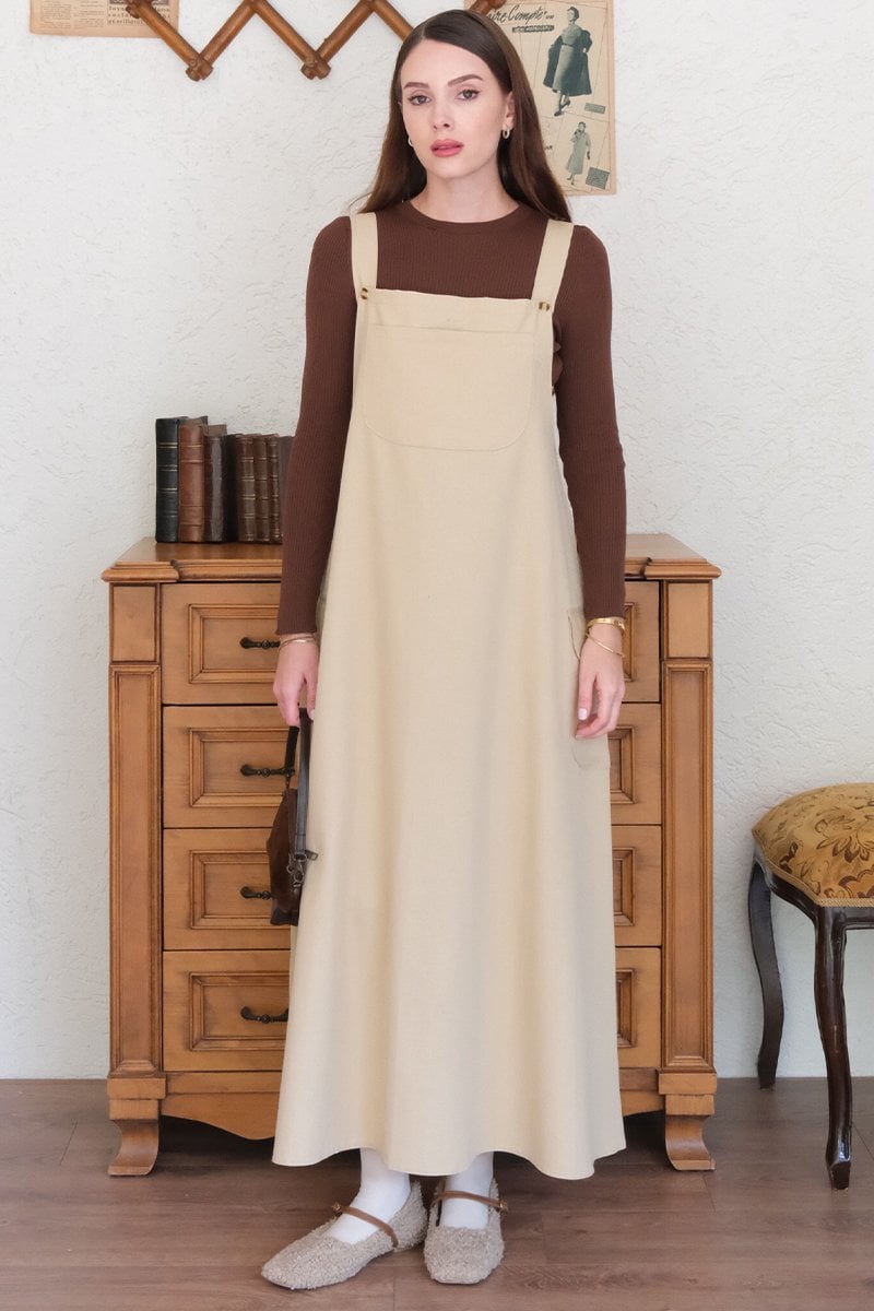 Krem Keten Etekli Salopet