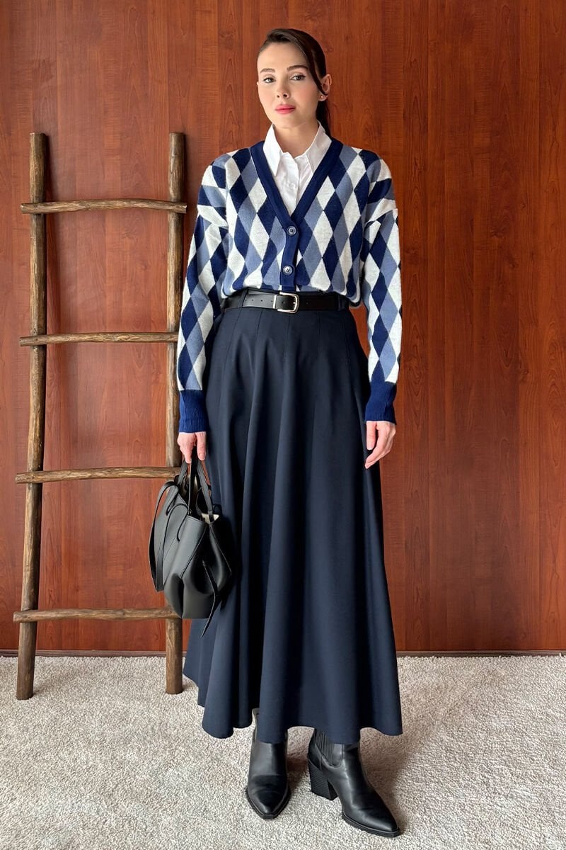 Lacivert Poliviskon Kolej Etek