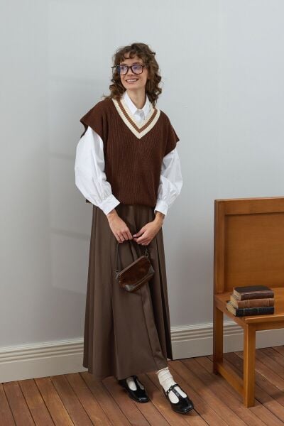 Acı Kahve Poliviskon Kolej Etek