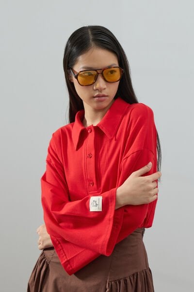 Kırmızı Süprem Polo Yaka Body