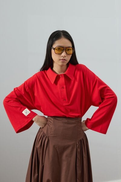 Kırmızı Süprem Polo Yaka Body