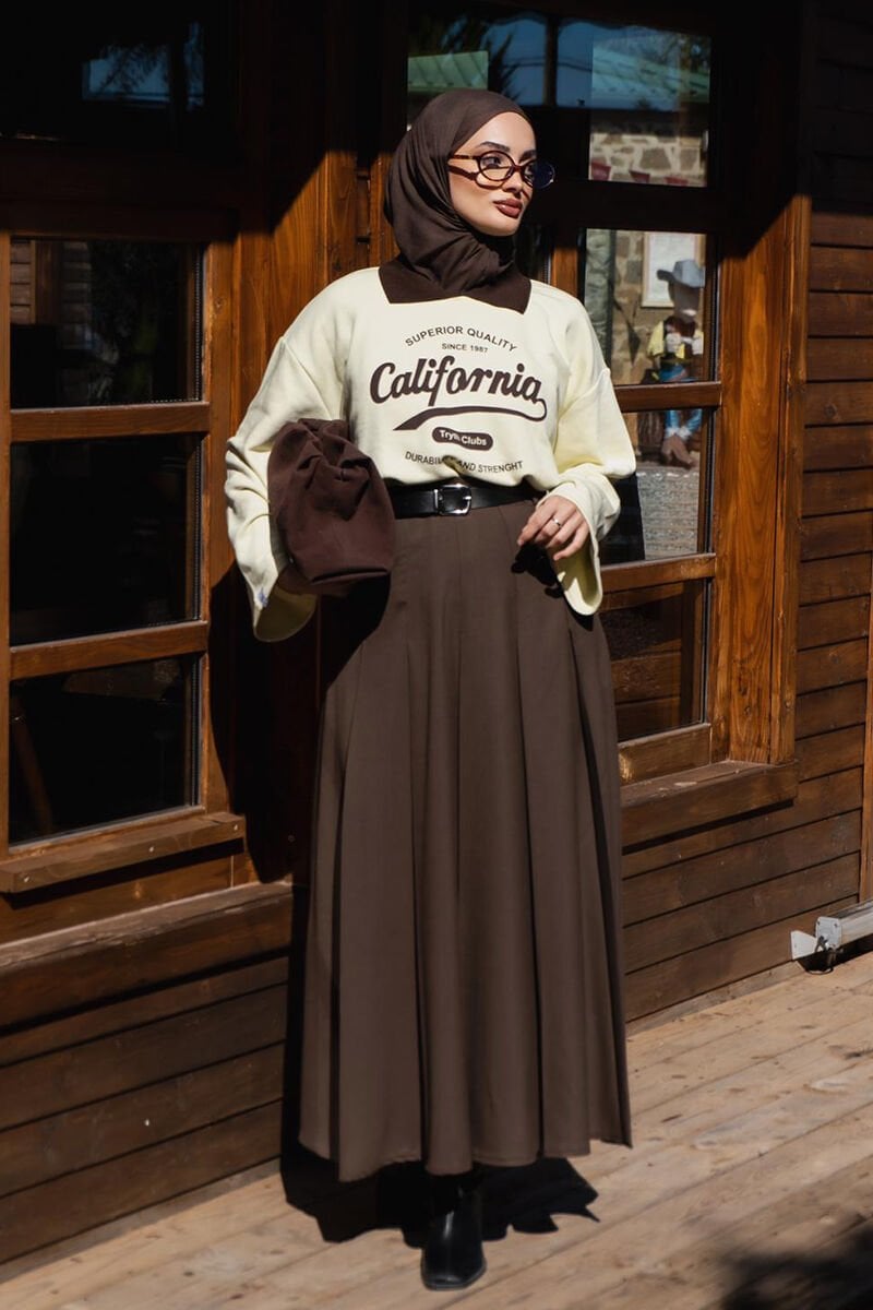 Acı Kahve Poliviskon Kolej Etek