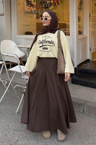 Acı Kahve Poliviskon Kolej Etek