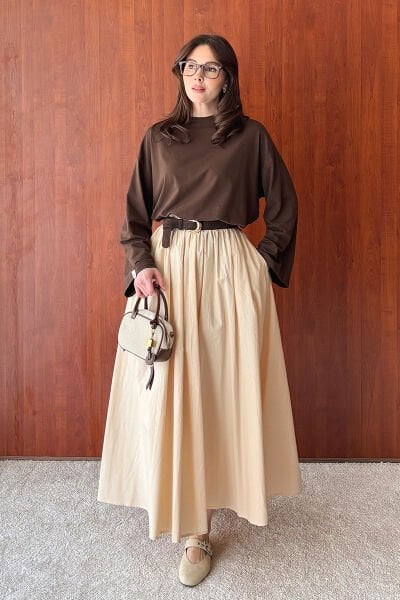 Acı Kahve Süprem Basic Body & Krem Balon Etek Takım