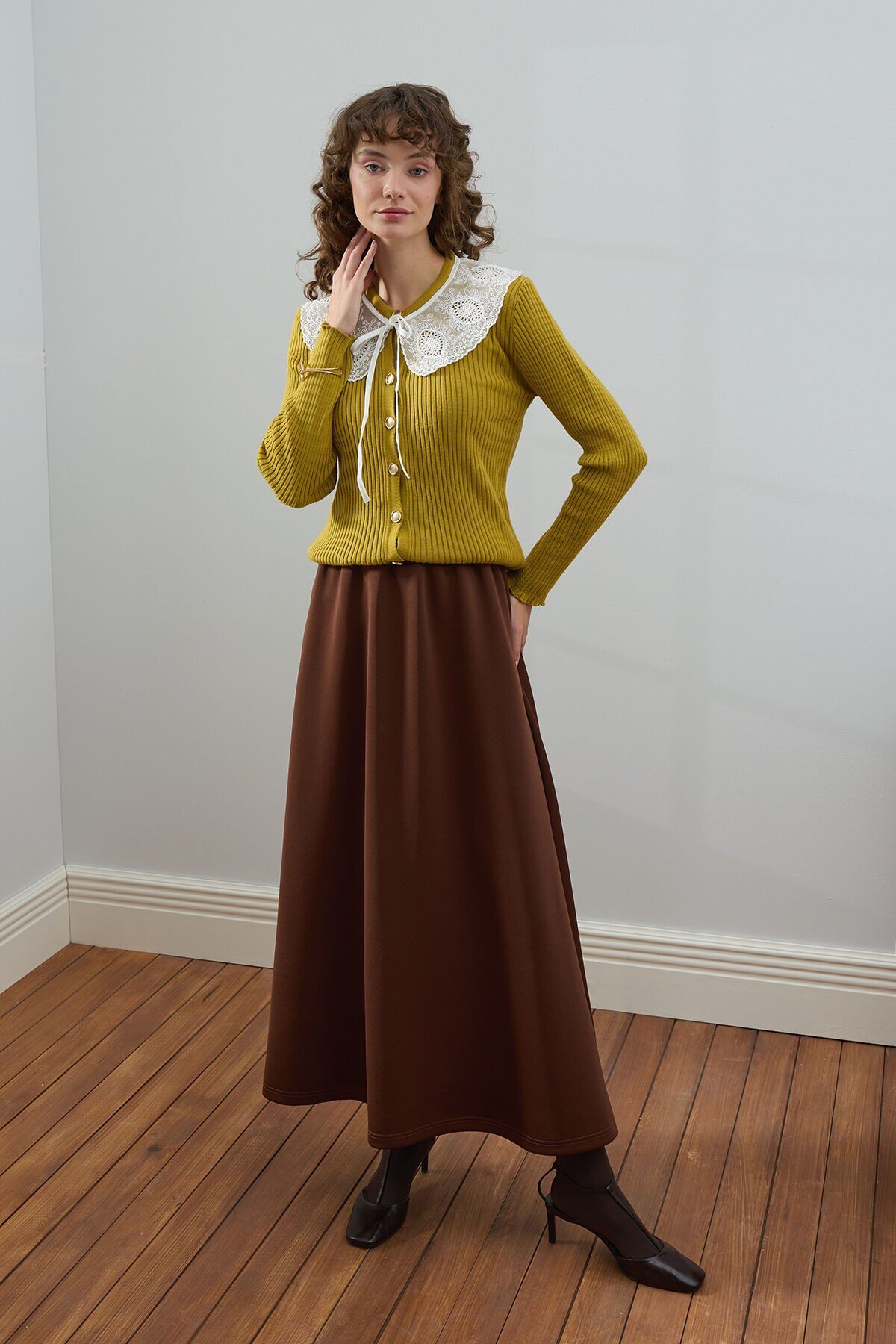 Acı Kahve Scuba Etek