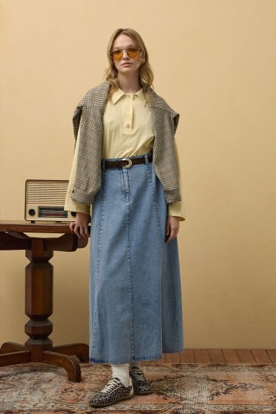 Tereyağ Sarısı Süprem Polo Yaka Body