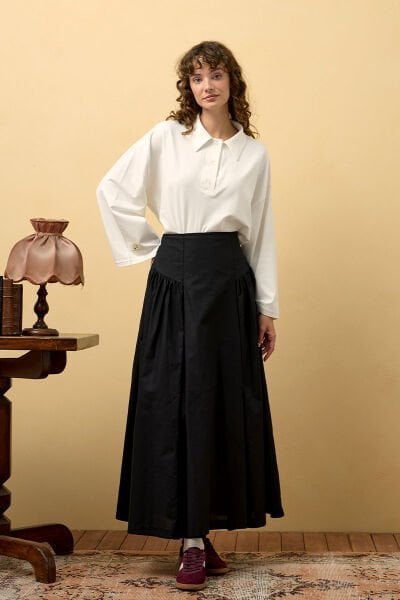 Ekru Süprem Polo Yaka Body