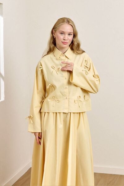 Tereyağ Sarısı Balon Etek