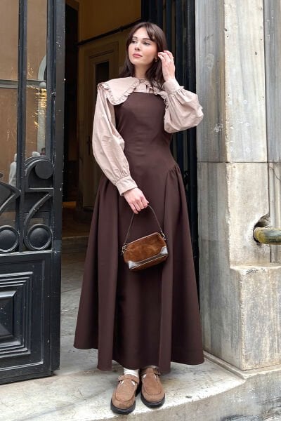 Acı Kahve Korsaj Detay jile