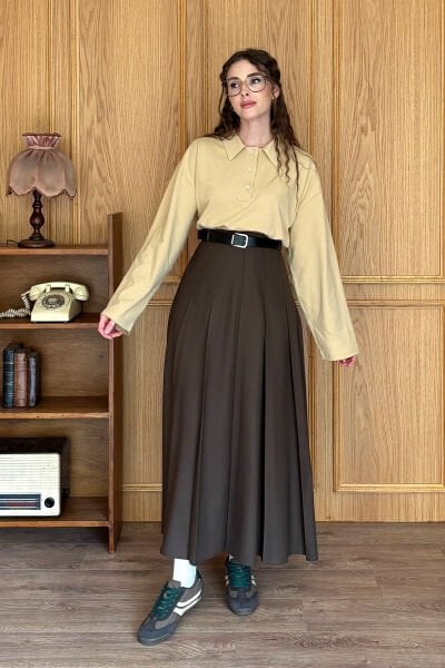 Acı Kahve Poliviskon Kolej Etek