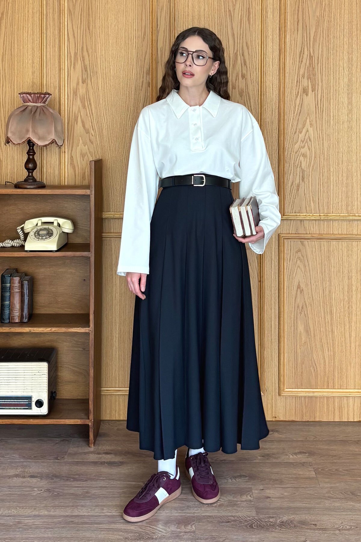 Lacivert Poliviskon Kolej Etek