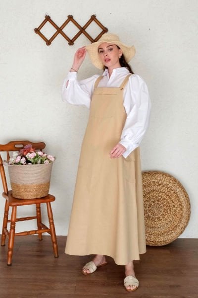 Krem Keten Etekli Salopet