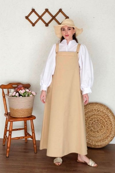 Krem Keten Etekli Salopet