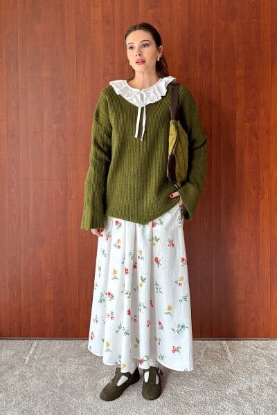 Yaban Mersinli Balon Etek