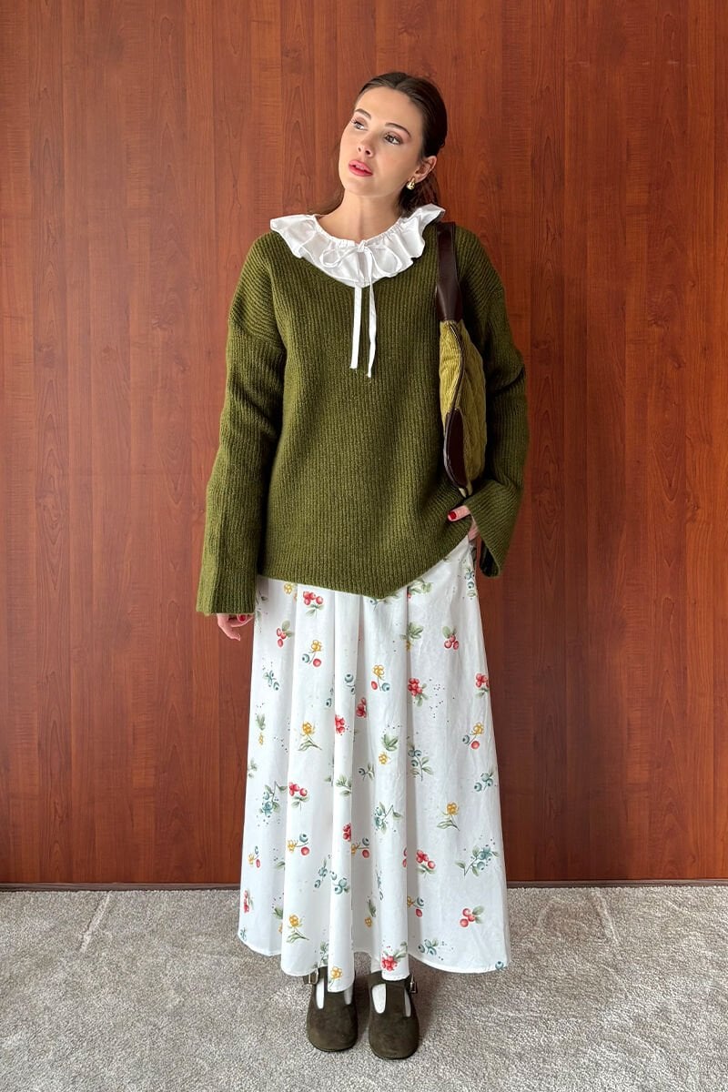 Yaban Mersinli Balon Etek