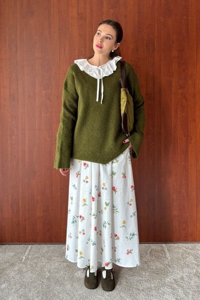 Yaban Mersinli Balon Etek