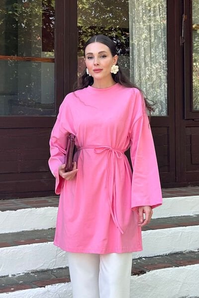 Pembe Body Tunik