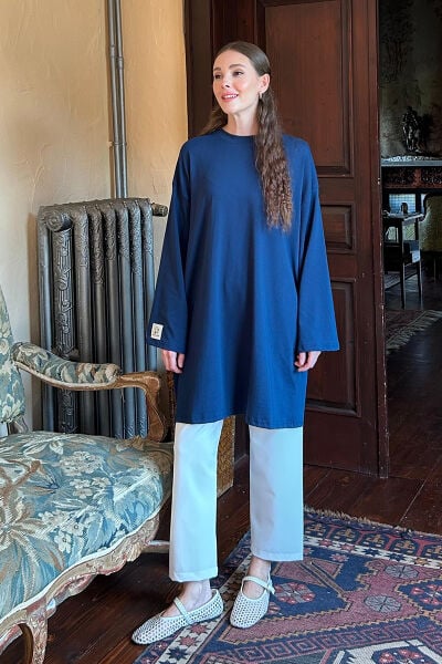 Lacivert Body Tunik