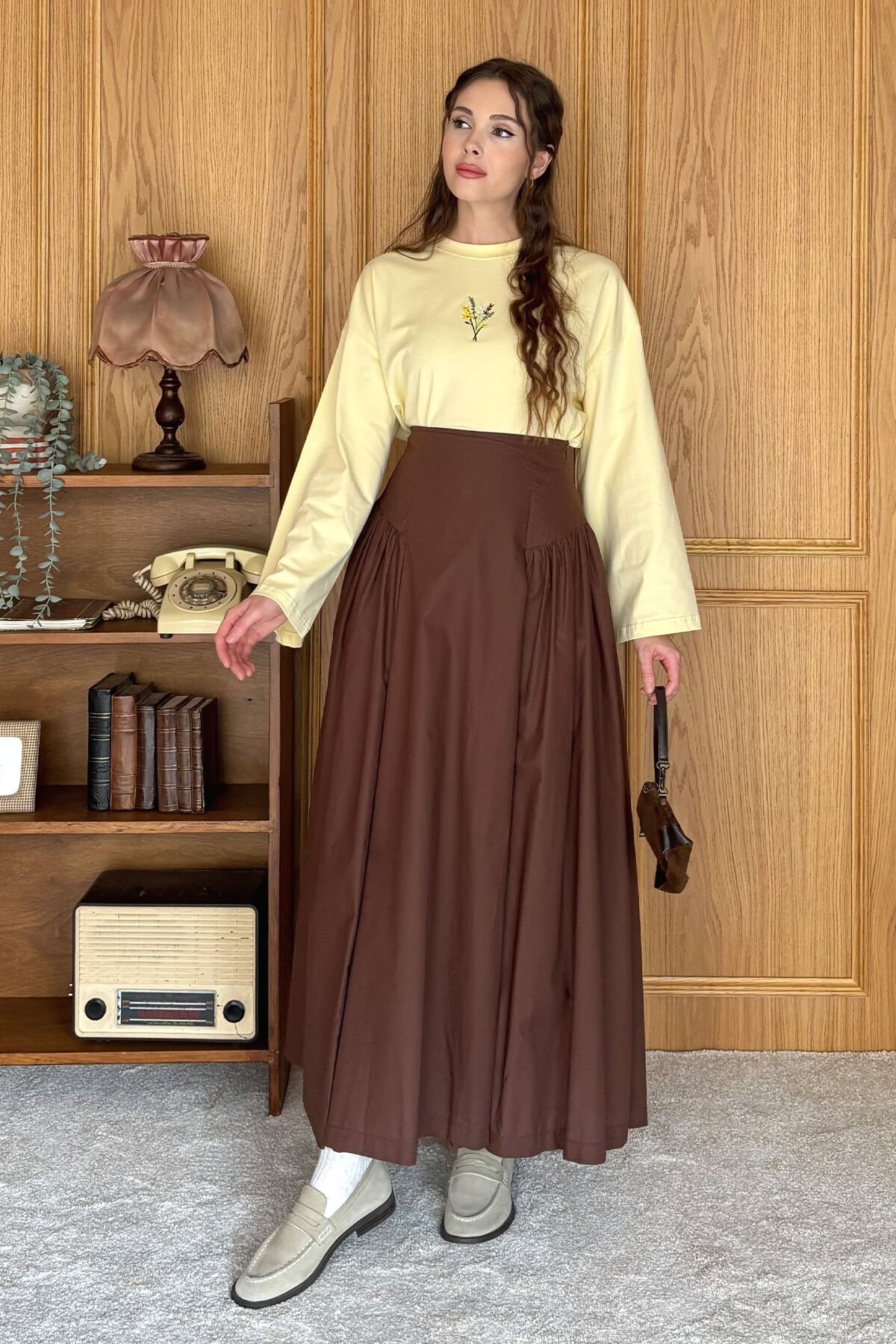 Acı Kahve Pile Detay Etek