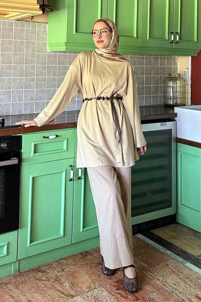 Bej Body Tunik