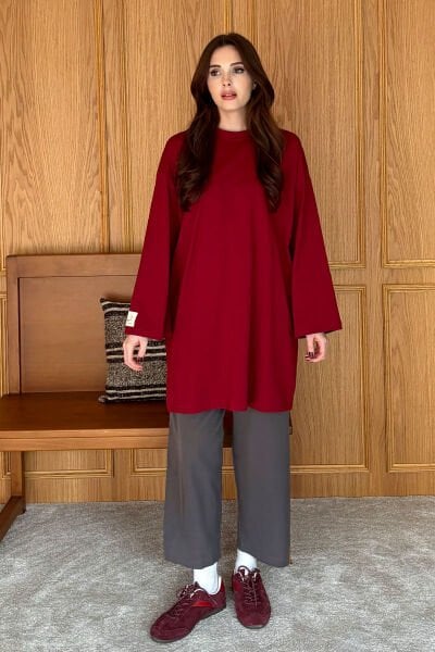 Bordo Body Tunik