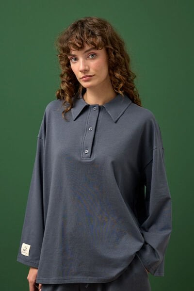 Antrasit  Süprem Polo Yaka Body