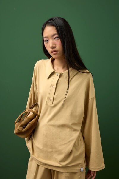 Bej Süprem Polo Yaka Body