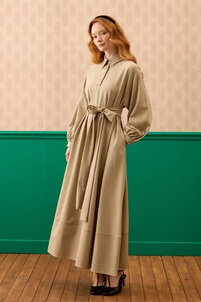 Vizon Vintage Elbise