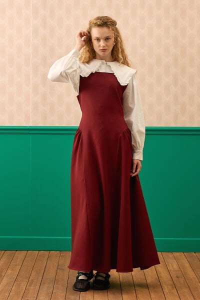 Bordo Korsaj Detay jile