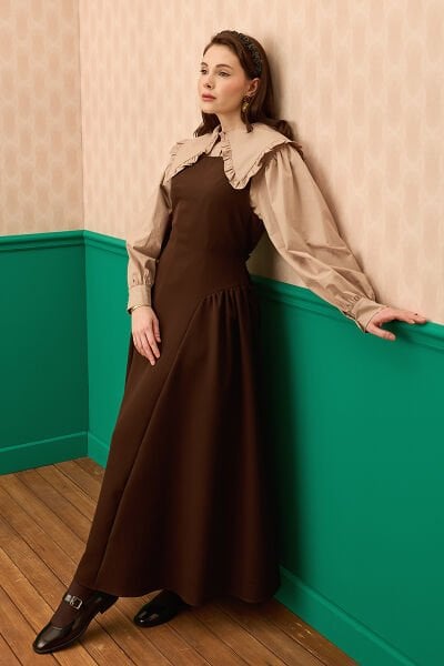 Acı Kahve Korsaj Detay jile