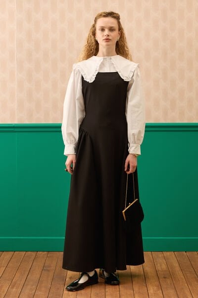 Siyah Korsaj Detay jile