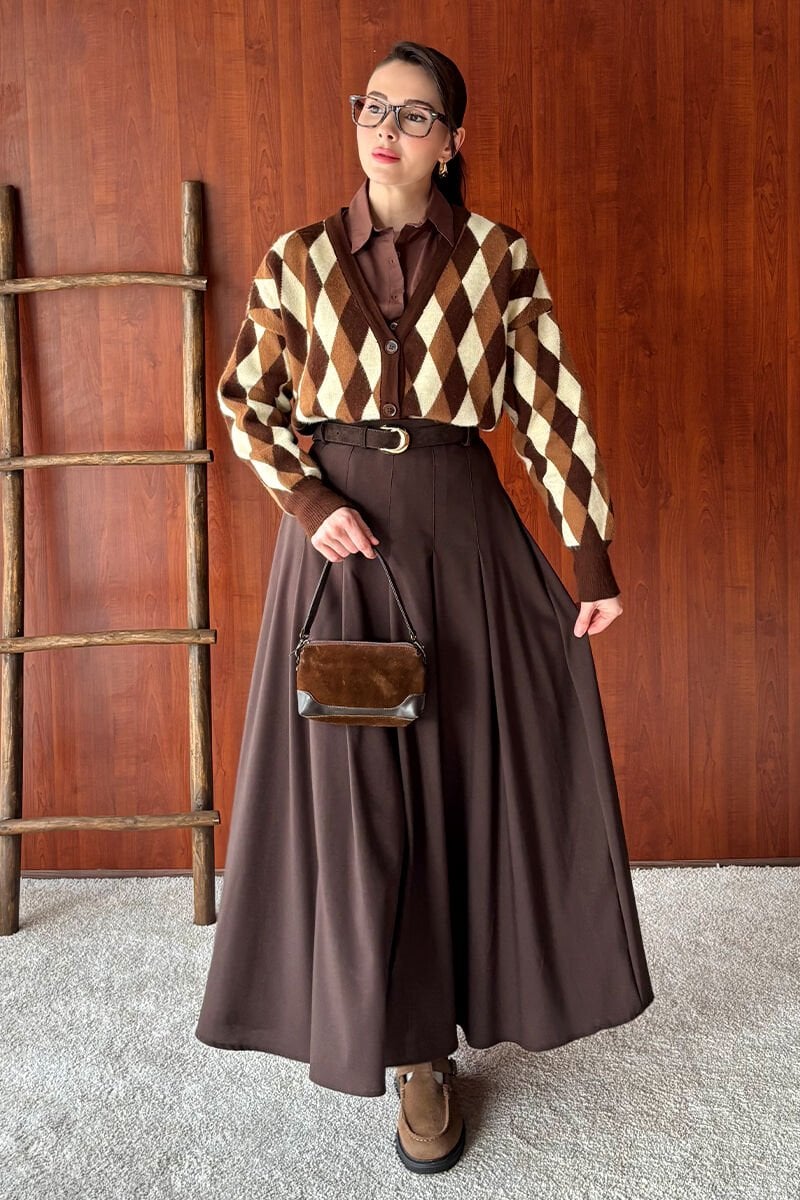 Acı Kahve Poliviskon Kolej Etek