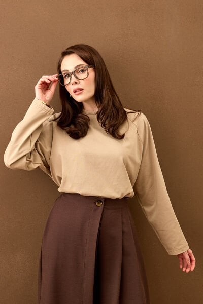 Süprem Basic Düz Kol Taş Body