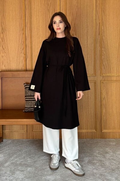 Siyah Tesettür Body