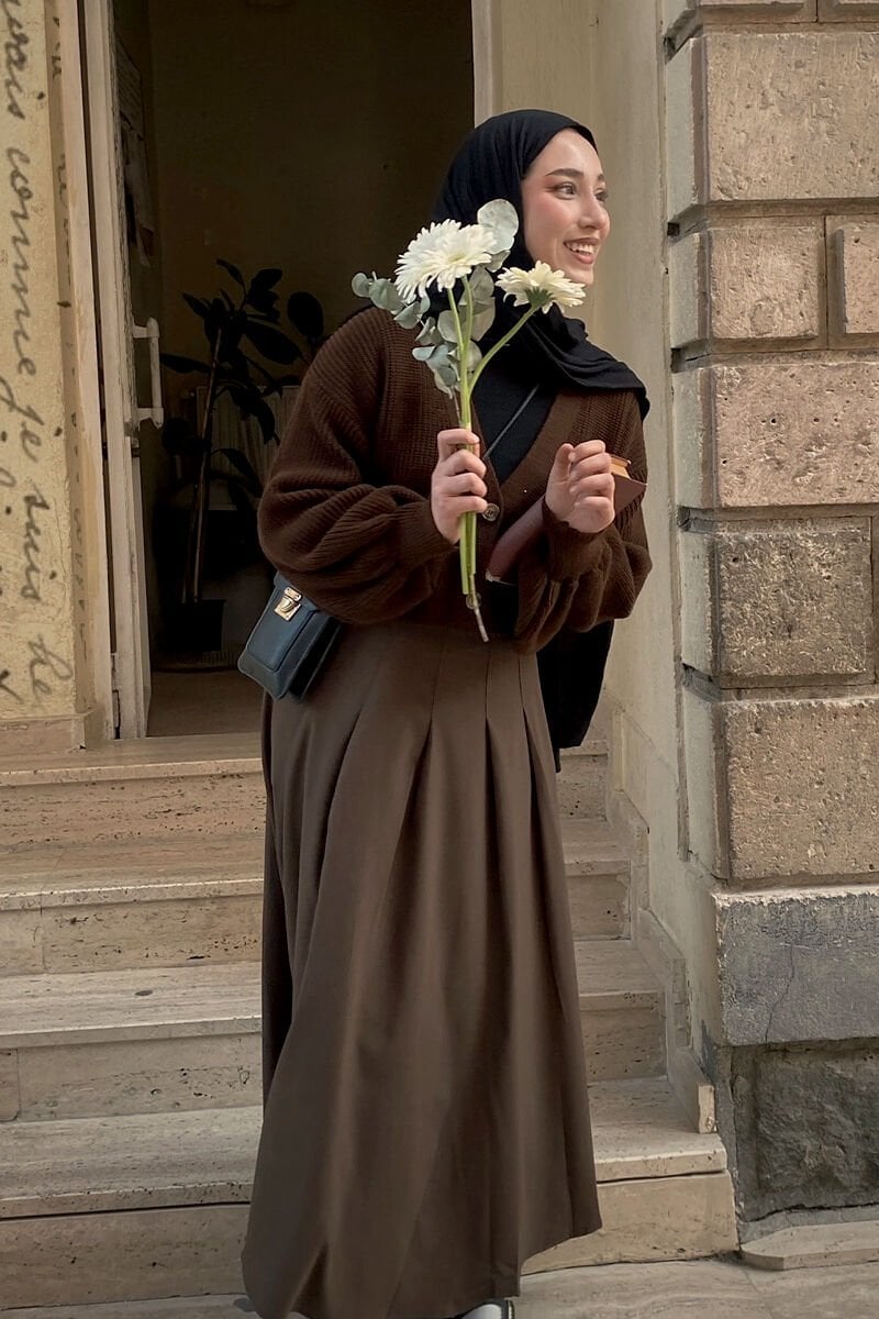 Acı Kahve Poliviskon Kolej Etek