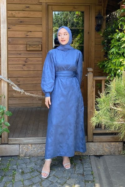 İndigo Jakarlı Abiye