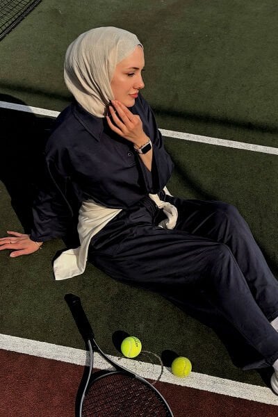 Antrasit Suprem Şalvar Takım