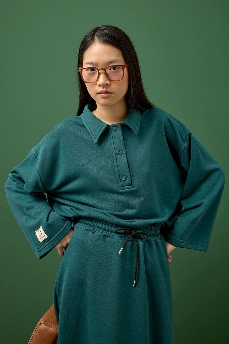 Zümrüt 3 İplik Polo Yaka Body