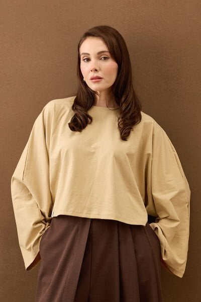 Bej Süprem Basic İspanyol Kol Body