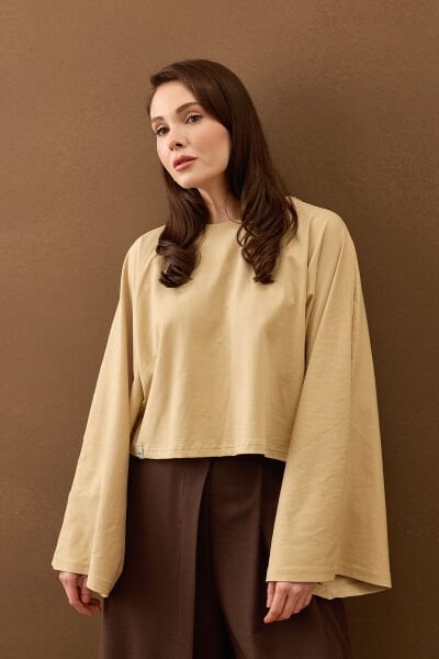 Bej Süprem Basic İspanyol Kol Body