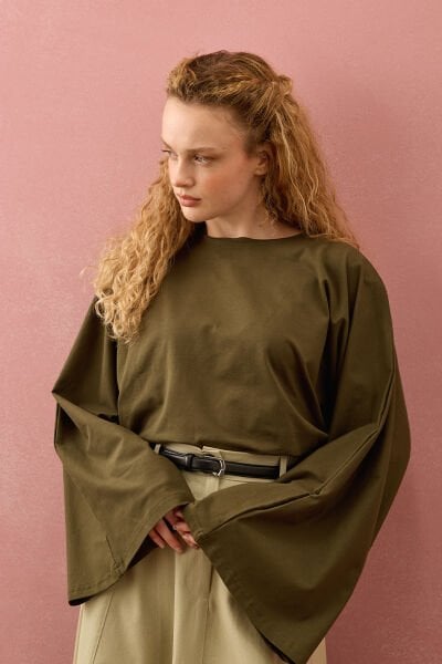 Haki Süprem Basic İspanyol Kol Body